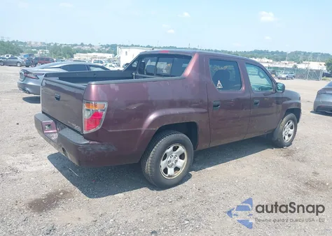 2008 Honda Ridgeline Rt из США, поврежденный, VIN 2HJYK16278H539942